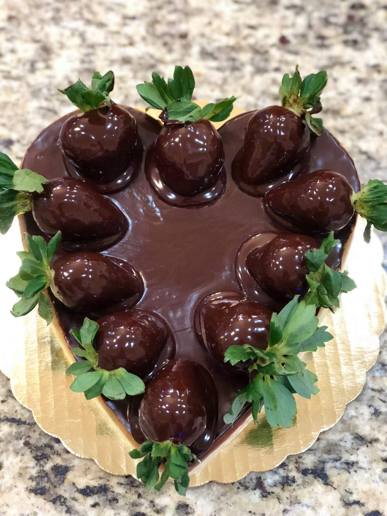 Large Heart Cheesecake