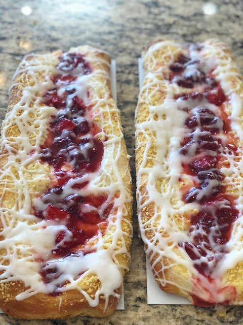 Strawberry Cheese Coffee Cake