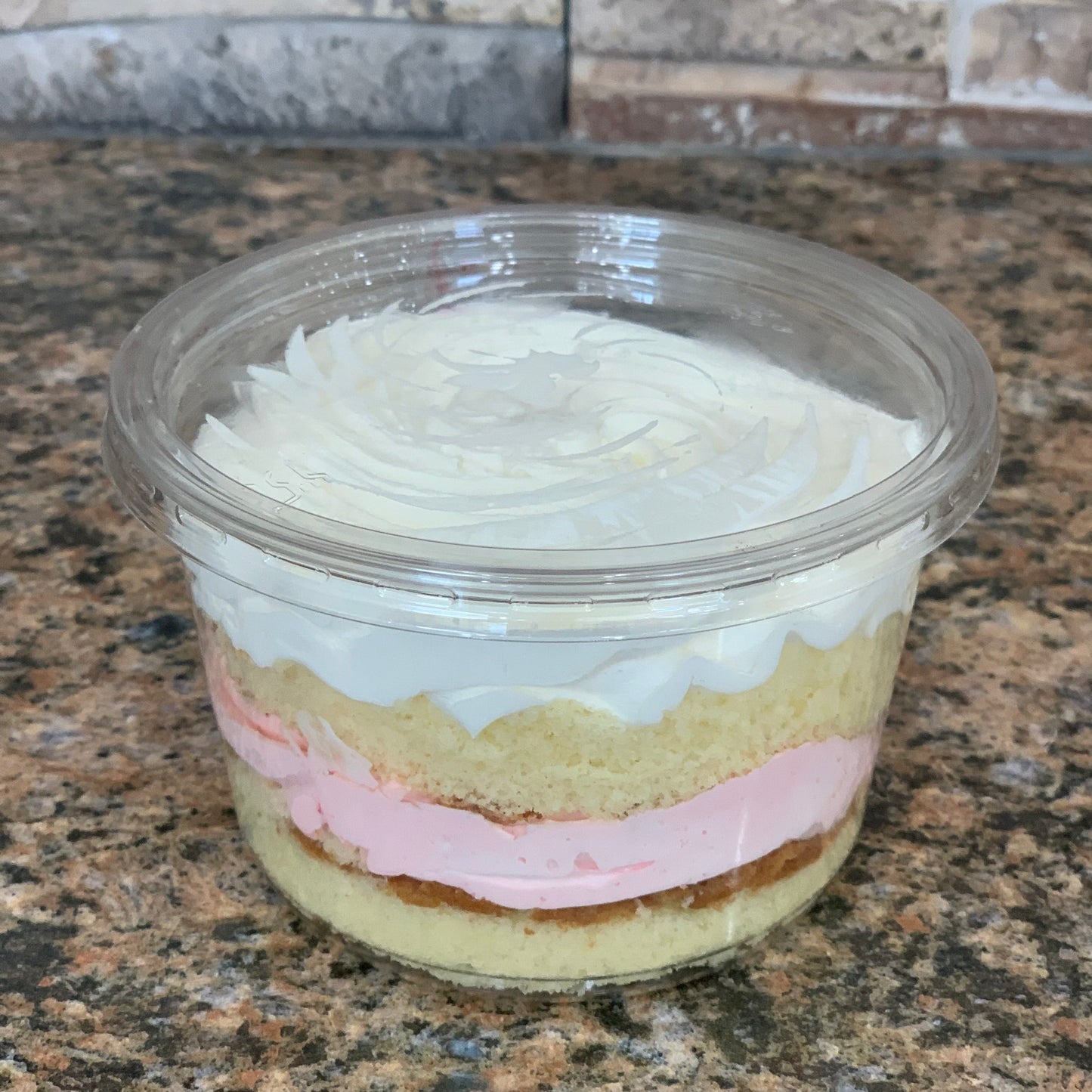 Strawberry Shortcake Cake Cup