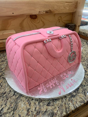 Pink Handbag Birthday Cake 